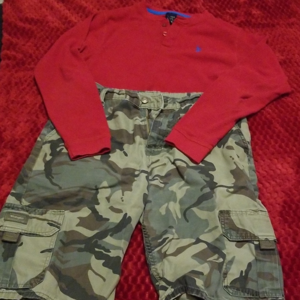 Boys top and bottom - 14/16
